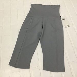 Slimming crop yoga pants leggings New capris yoga sports gym training clothes S